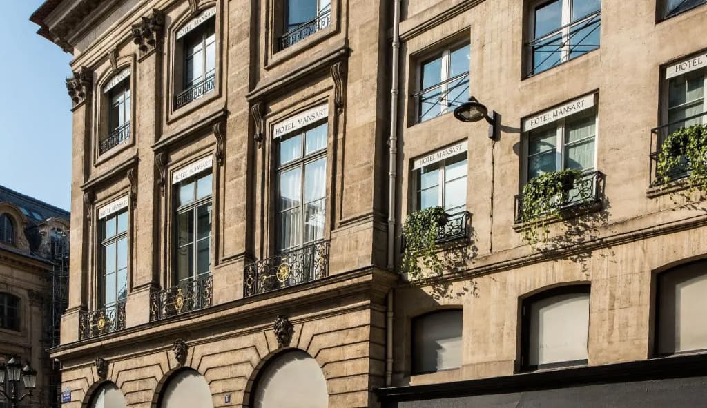 Hôtel Mansart - 5 rue des Capucines, Parigi