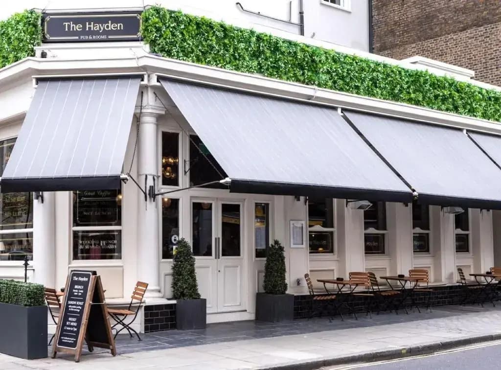 The Hayden Pub & Rooms - 65 Westbourne Grove, Londra